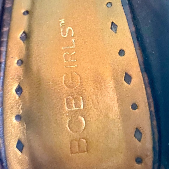 BCBGirls Brown Peep-Toe Heels- Size 8B - Picture 8 of 9